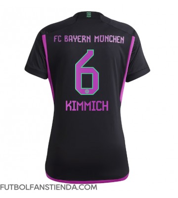 Bayern Munich Joshua Kimmich #6 Segunda Equipación Mujer 2023-24 Manga Corta